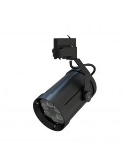 Акцент Трек 12 CRI80 5000К 10° RAL9005 Муар