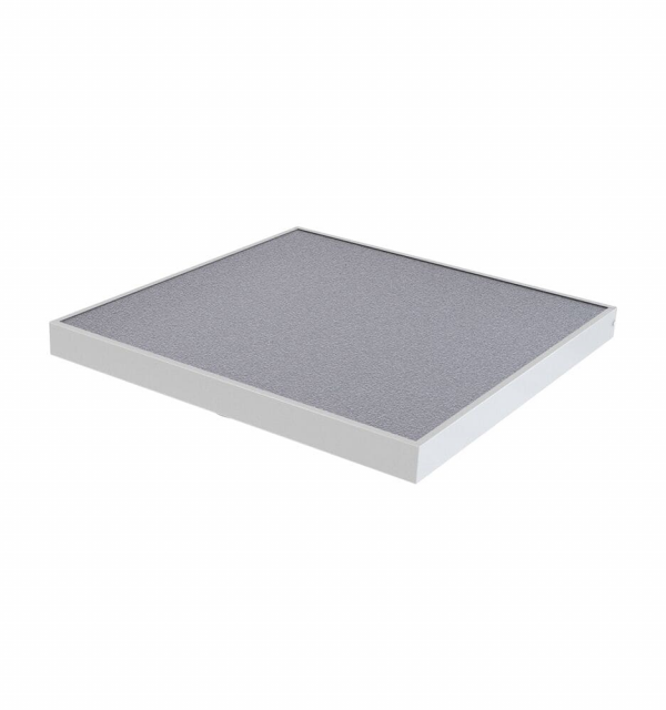 Офис 50 IP30 CRI80 4000К Колотый лед 595х595х50мм
