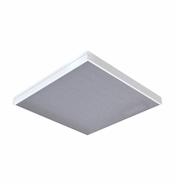 Офис 80 IP30 CRI80 4000К Колотый лед 595х595х50мм