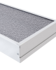 Линия 30 БАП (350лм 3час.) IP30 CRI80 3000К Колотый лед 1195х180х50мм