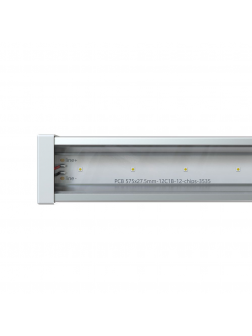 Барокко 12 600мм 48В DC CRI80 3000К Закаленное стекло
