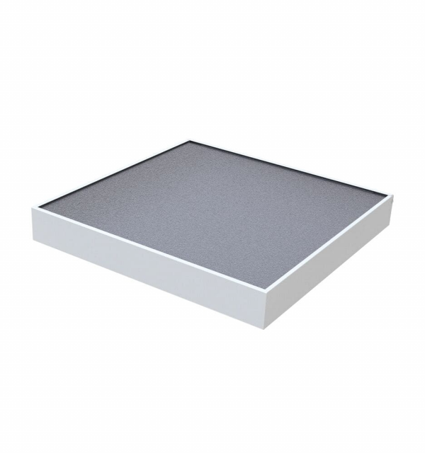 Офис 20 Экстра IP30 CRI80 4000К Колотый лед 595х595х80мм