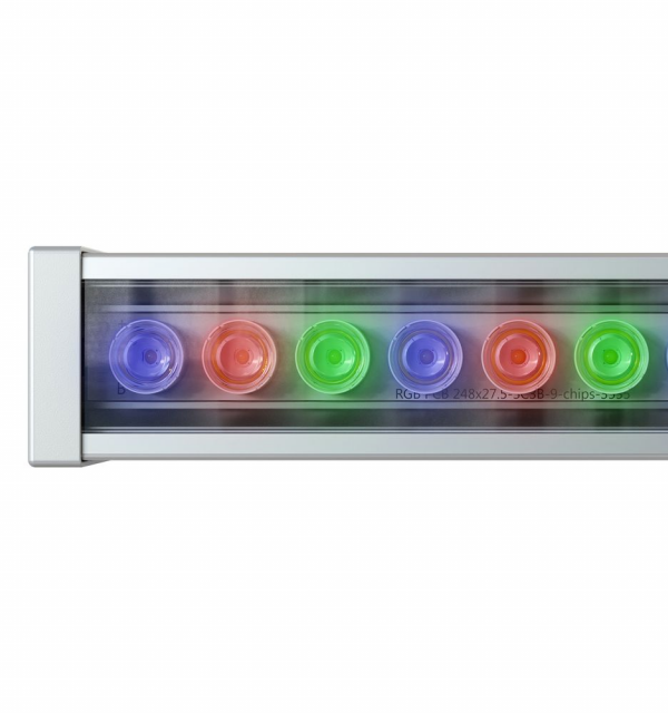 Барокко 10 Оптик 250мм 24-36В DC CRI80 RGBW DMX 5000К 15°